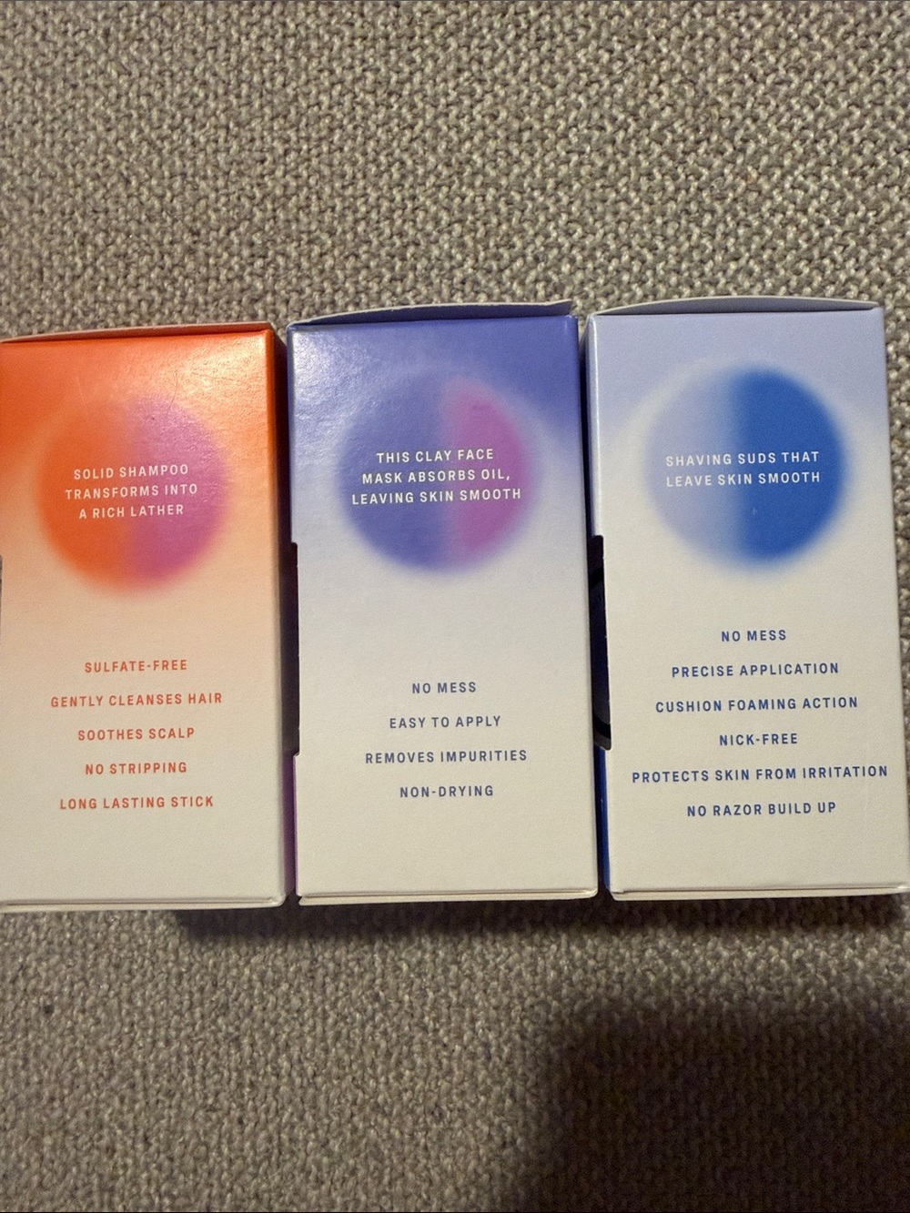 WYOS Shampoo, Shaving, and Face Mask Set retail $42 - Picture 3 of 6